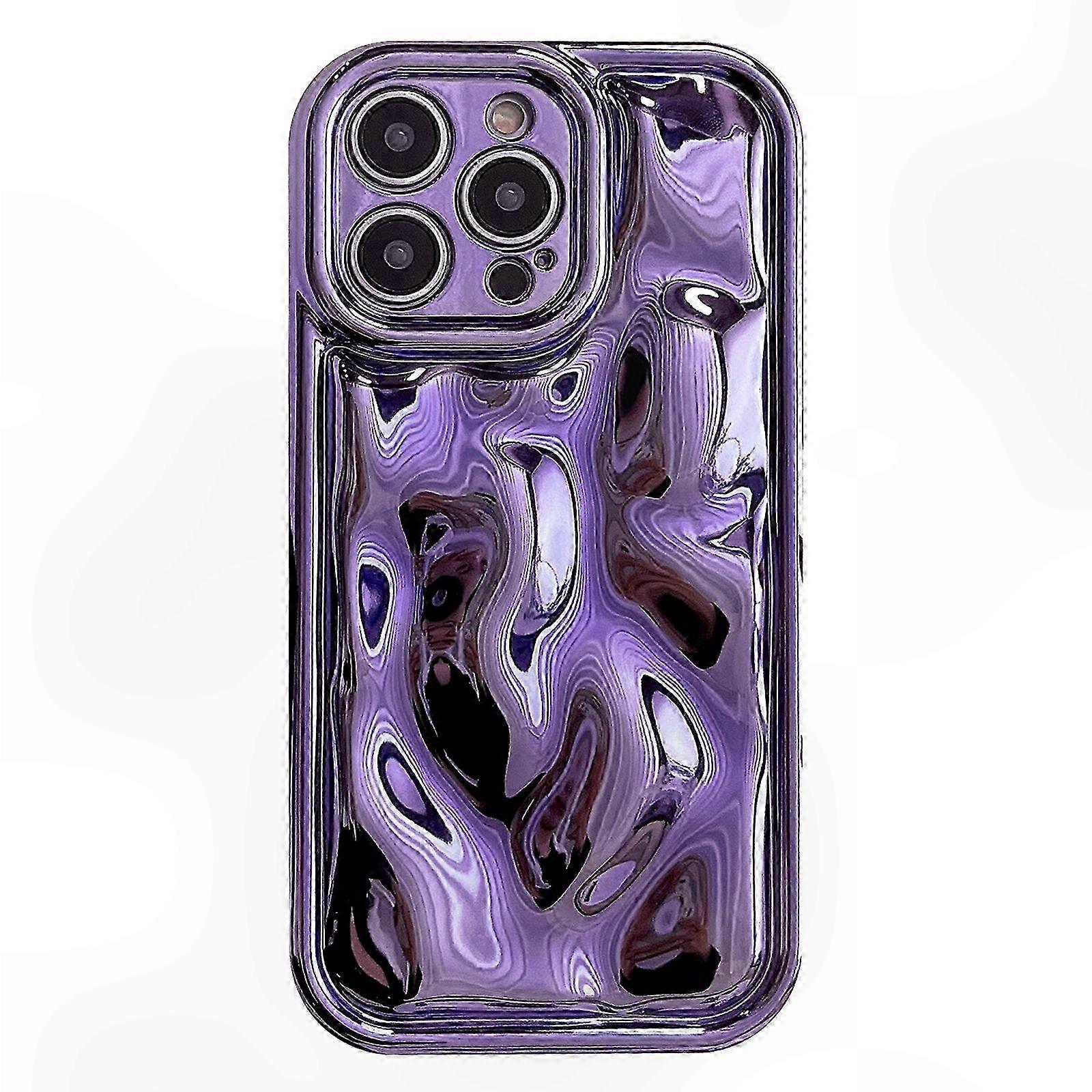 Electroplated TPU Phone Case with Meteorite Texture for Galaxy Devices