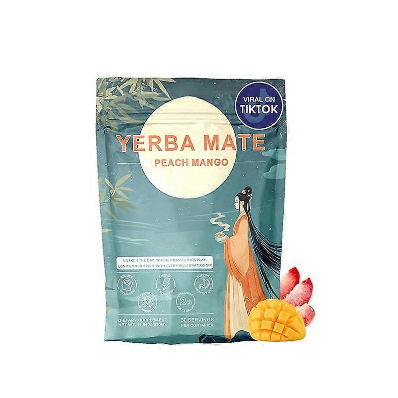 3-i-1 Superdrikk Yerba Mate Instant Tea Pulver Kroppstilskudd 1 stk