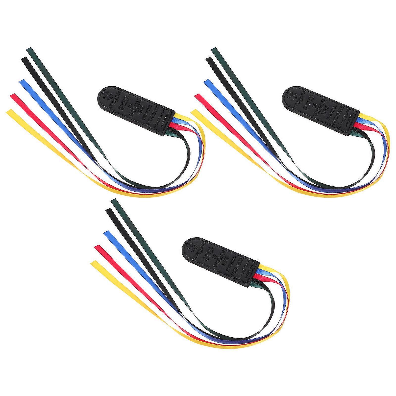 Black Ribbon Page Marker Book Marker for Decoration 15Pcs Set for Reading