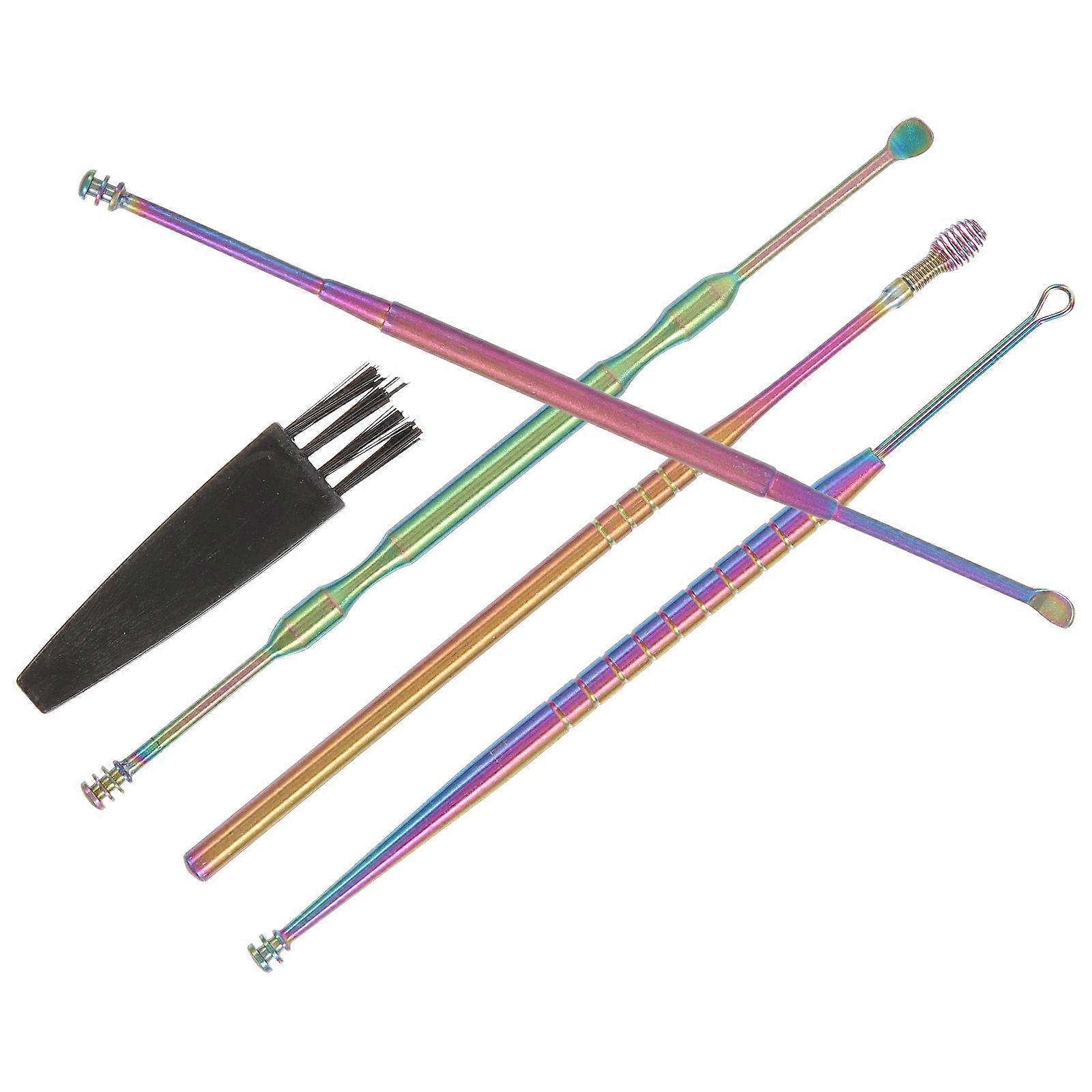 Ear Wax Removal Kit Ear Cleaning Tool for Cleaning 5Sets Durable Material