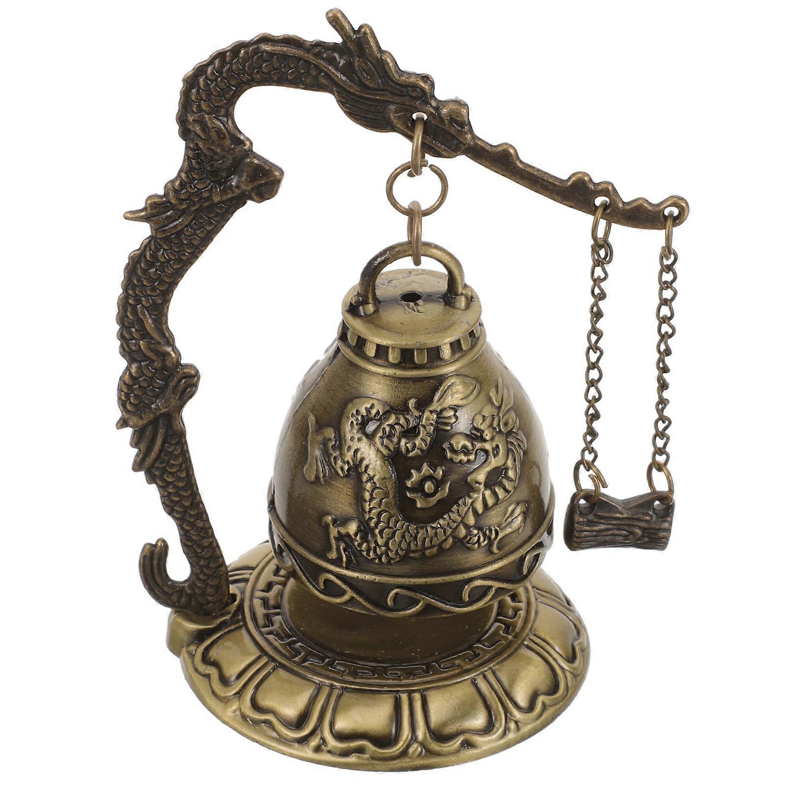 Creative Bell Decor Chime Statue for Tabletop 4Pcs Alloy Strike Bell