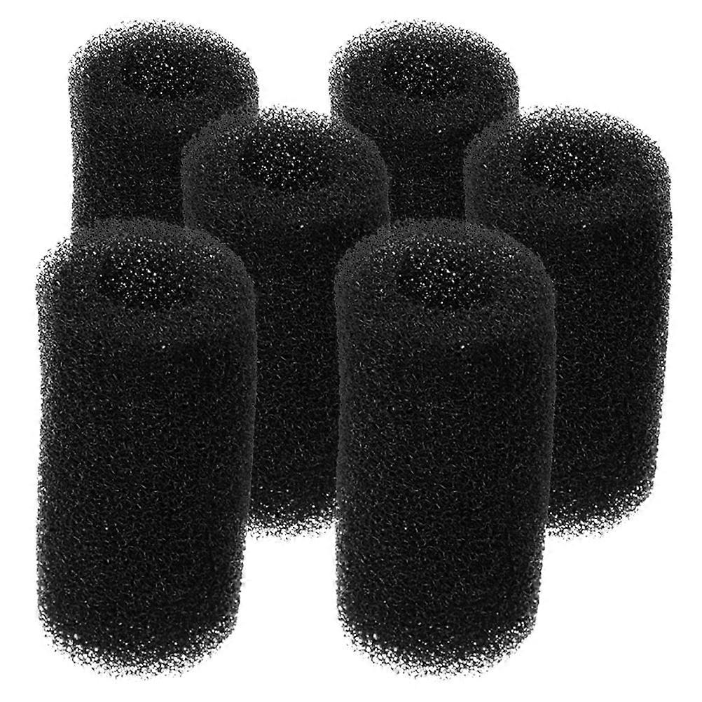 Aquarium Sponge Filter Rolls for Fish Tank Pre-Filter 30Pcs Black
