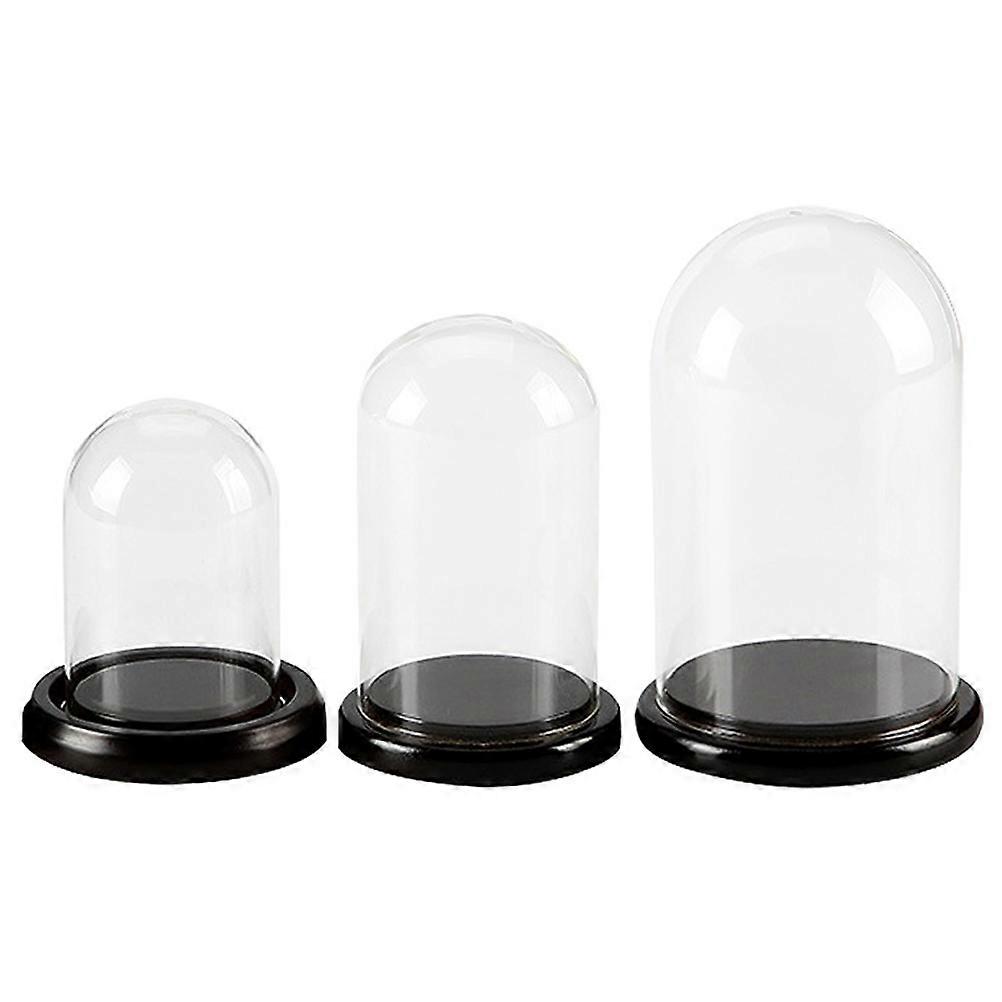 Handmade U Shape Cake Glass Shade Dome Ideal For Home Use And Display Of Cakes And Adornments 2Pcs