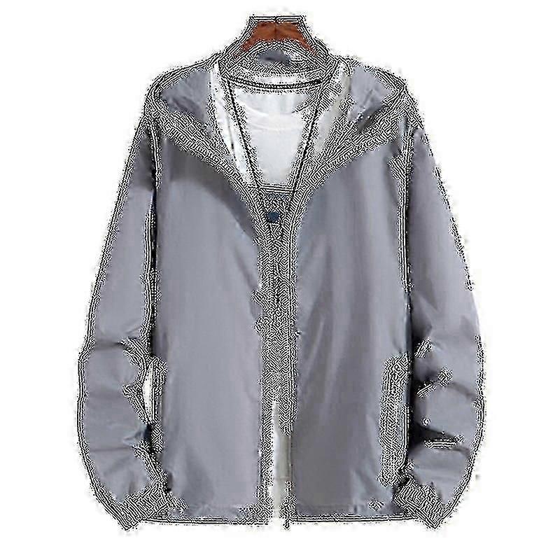 "Miesten vedenpitävä ja nopeasti kuivuva 6xl-8xl-kokoinen takki, kevyt ja vettähylkivä ulkoilutakki."