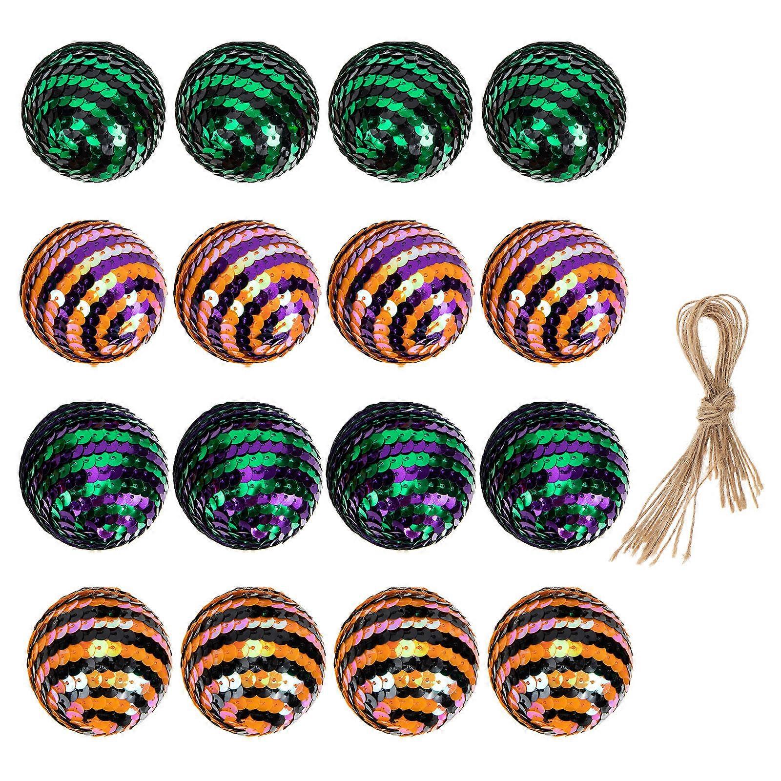 Assorted Halloween Hanging Balls for Party Wall Decorations 80Pcs