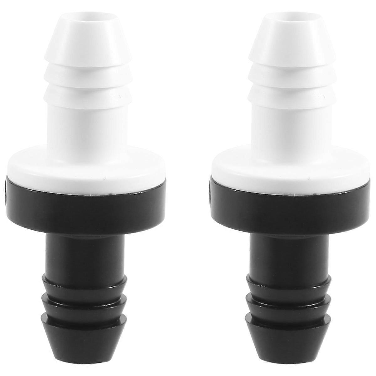 2Pcs 3/8 inch 10Mm Inline Abs One Way Water Non Return Check Valve