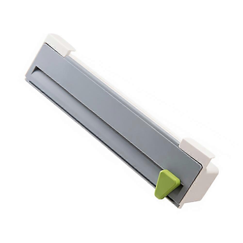 Home Cling Wrap Holder with Plastic Wrap Cutter for Kitchen Use