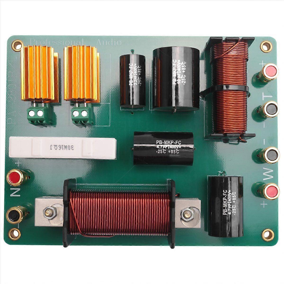 Two-way Speaker Crossover 1500W for Single 15 Inch 18 Inch Speaker