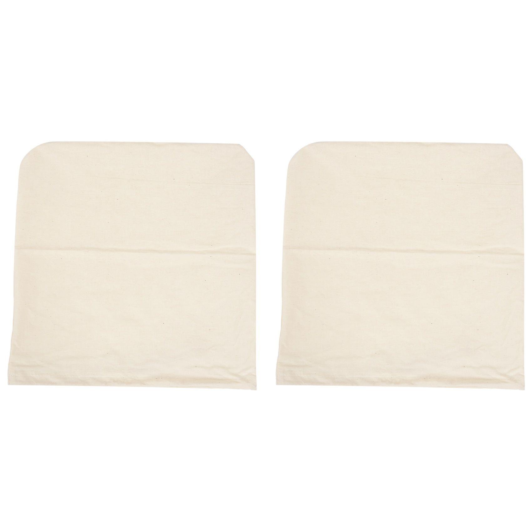 2 Pack Reusable Cold Filters Bag,12 Inch Wine Brewing Filters -Friendly Mesh Cotton Filter