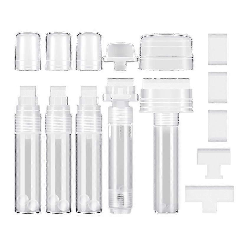 5 Pack Graffiti Markers Refillable Paint Markers with 5 Replacement Tips