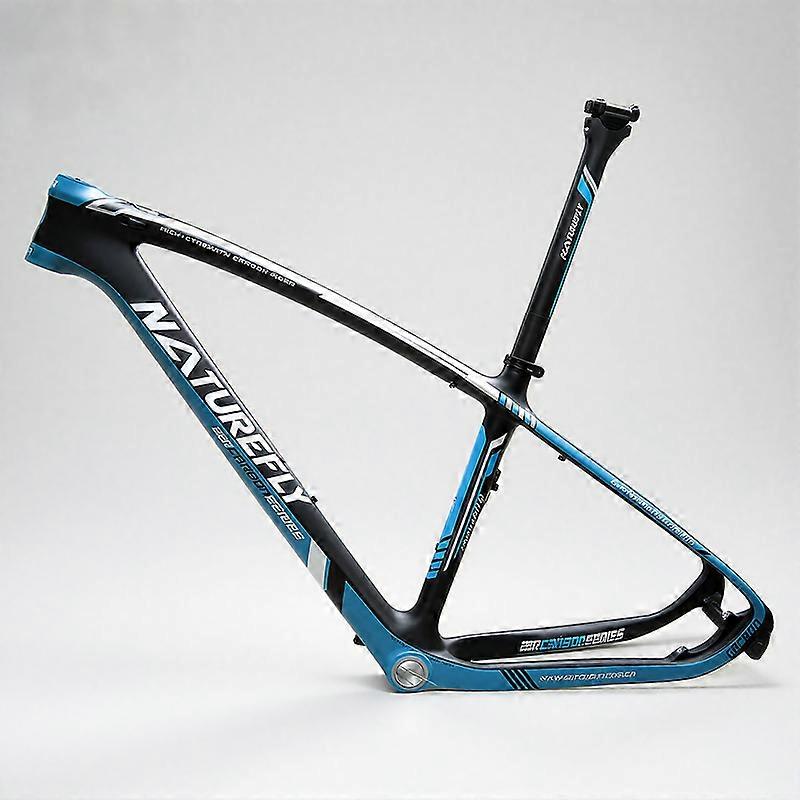 29er Blue Carbon Mountain Bicycle Frame Mountain Bicycle Cycle Frameset S