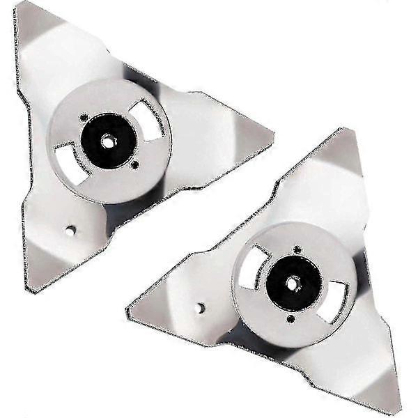 2-pack Replacement Blades for Robomow Robotic Lawn Mower RS TS MS RC TC MC Models Stainless Steel - ZCL1603