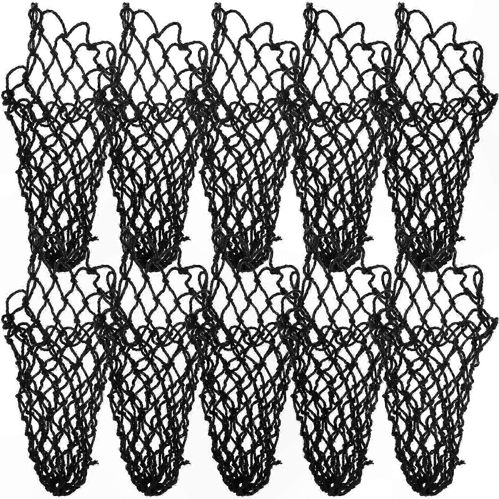 12-Pack Pool Table Pockets Replacement Nets for Billiard Tables