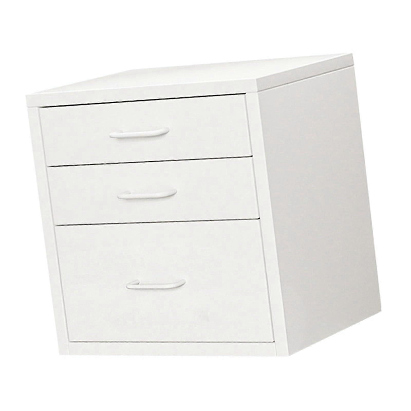 Large Capacity Desk Drawer Set 234 Drawer Filing Cabinet Makeup Organizer For Home Office White Desktop Organizer