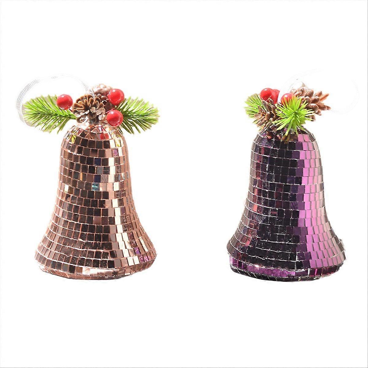 Mirror Reflection Ornaments Christmas Tree Decoration B