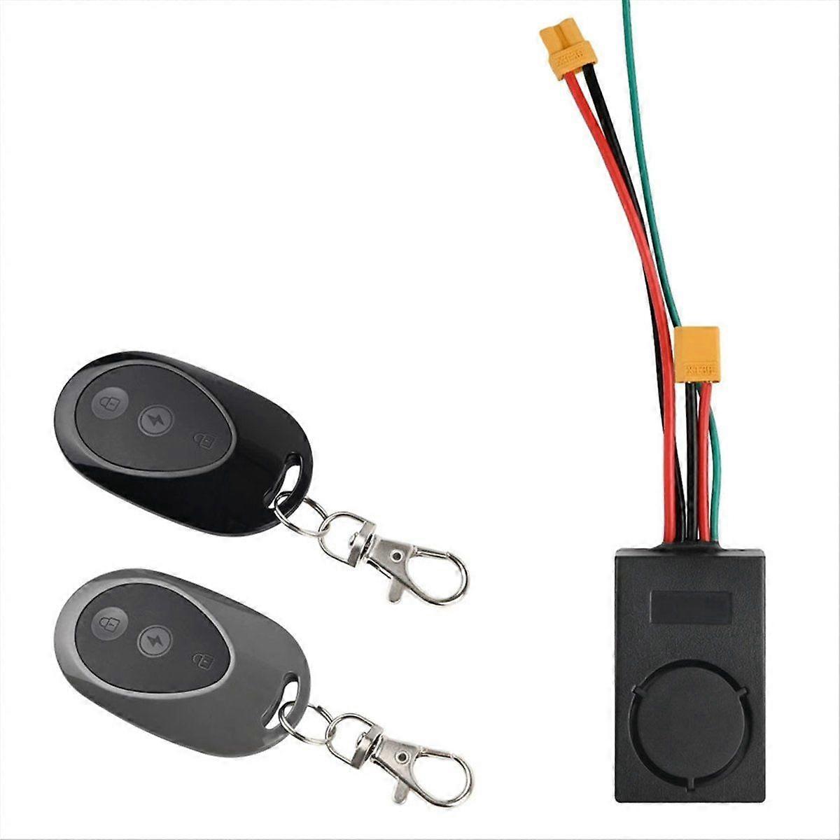 For Max G30 G30D Anti-Theft Alarm with Remote Control 36-55V 115db Bell