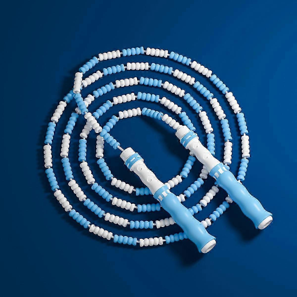 Corda de salto macio segmentada fitness pulando corda para homens mulheres e crianças exercício e peso