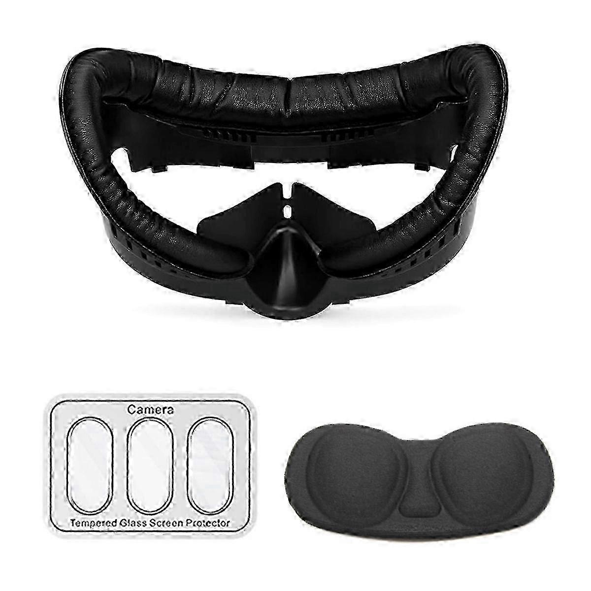 Interface & Face Cover Pad for 3, Interface Foam Cushion Replacement for Quest 3 Accessories