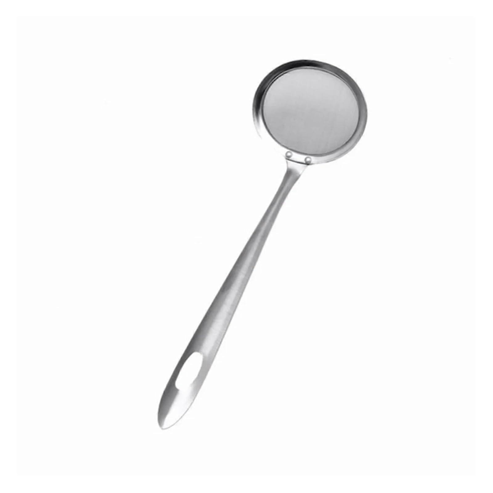 Stainless Steel Filter Spoon Colander 1Pc Kitchen Drain Gadget Vegetable Rinse Water Draining Kitchenware Cooking Tool