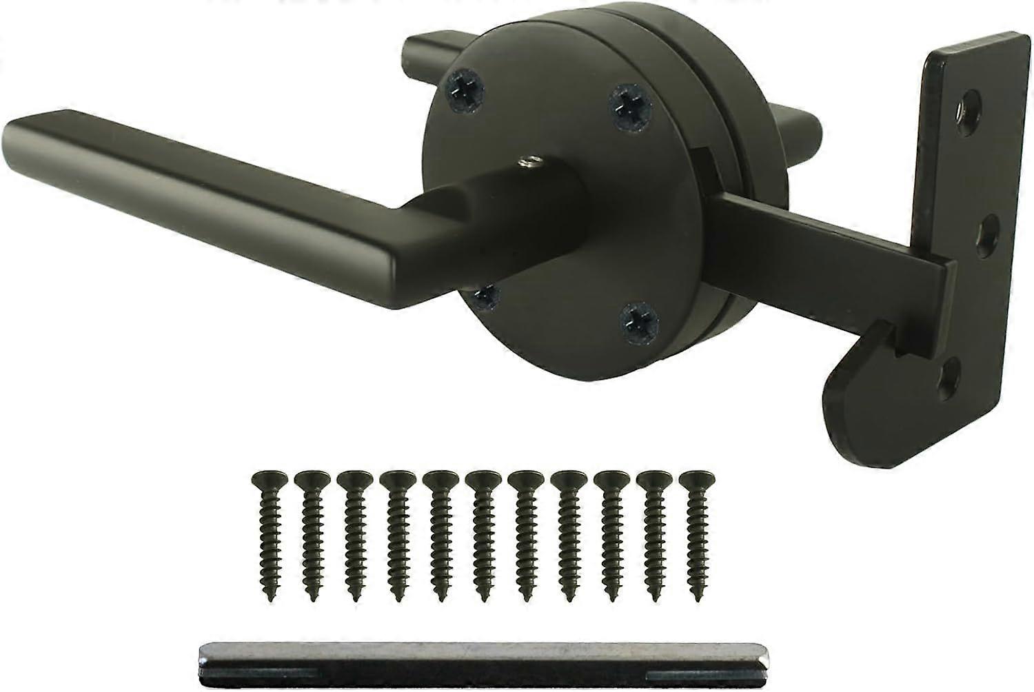 Two Sided Gate Latch,Gate Latch for Outdoor Fence, Wooden Gates, Pool Gates, Backyards, Gardens; They can Also be Used as Door Handles and Two-Way Doo