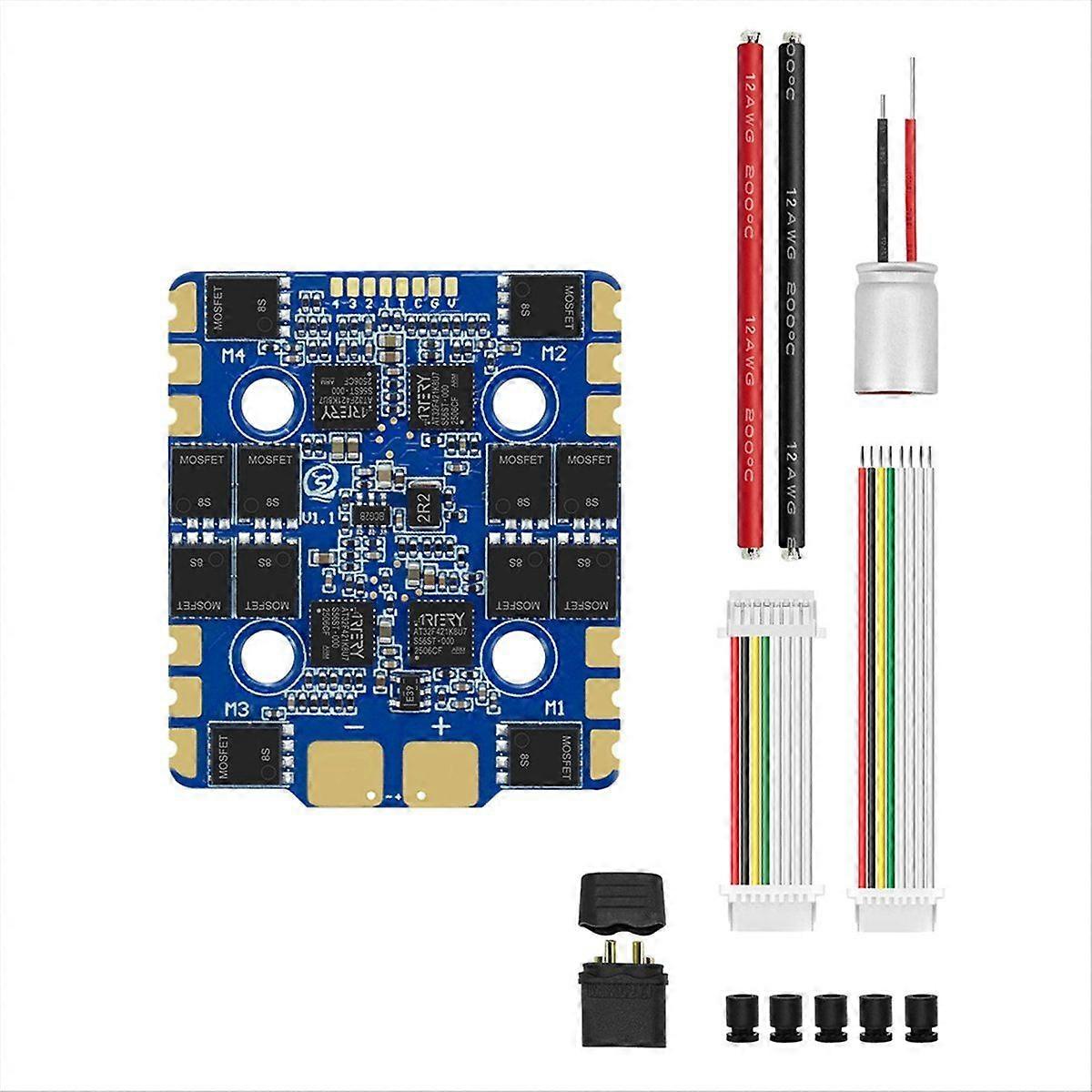Blueson A1 ESC 128KHz 4IN1 Electronic Speed Controller for FPV Drones Racing & Freestyle 6S 65A AM