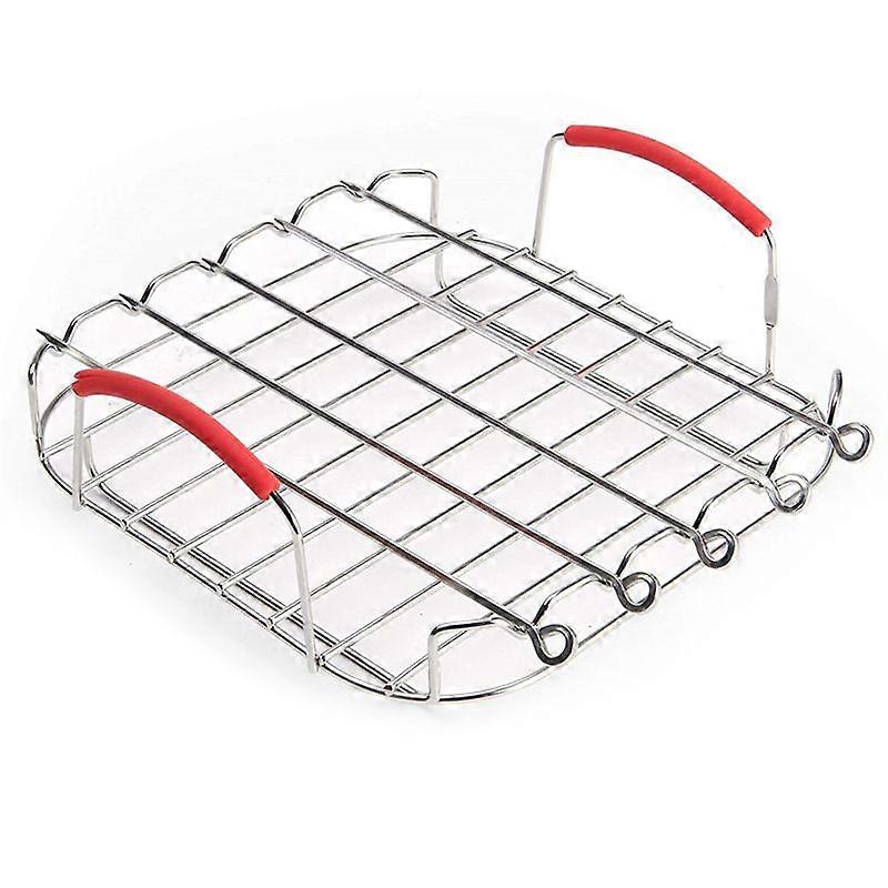 Stainless Steel AirFryer Grill Rack Versatile Square Roasting Grill