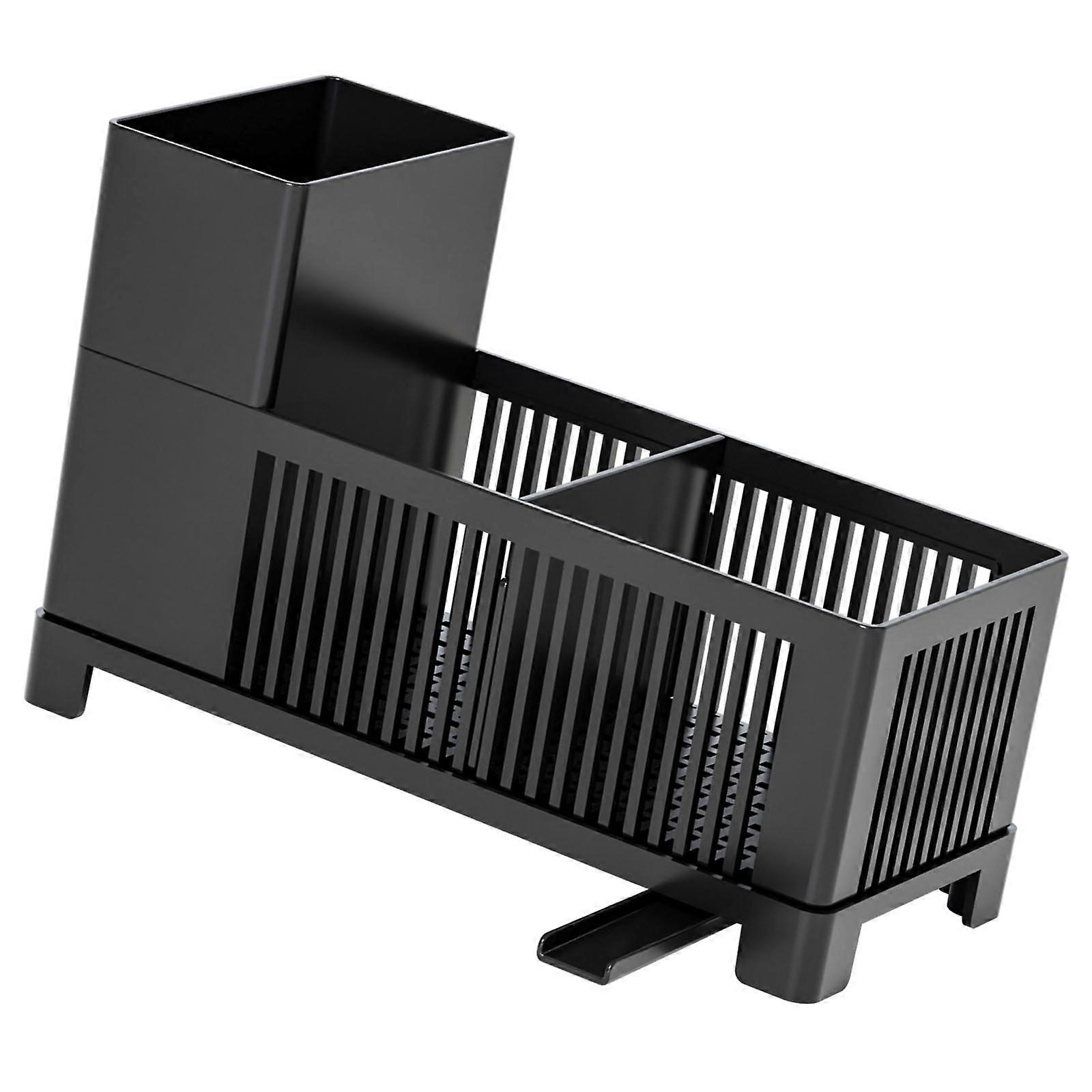 Sustaineds Plastic Kitchen Sink Organizers Sponge Dish Soap Holder With Drainage Function For Countertop Storage Multicolor