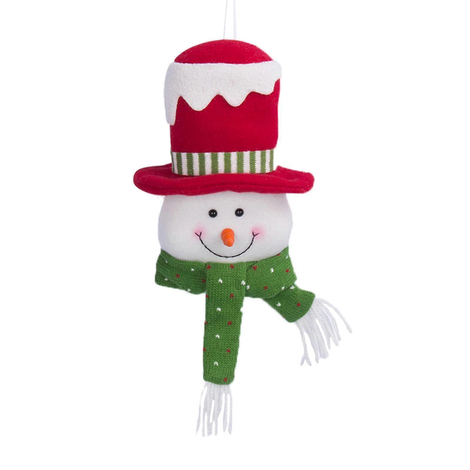 Festive tree pendant with colorful design for Christmas decoration