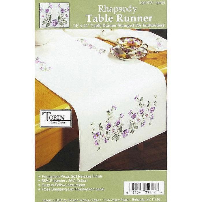 Tobin Home Crafts Rhapsody 桌跑者针线套装