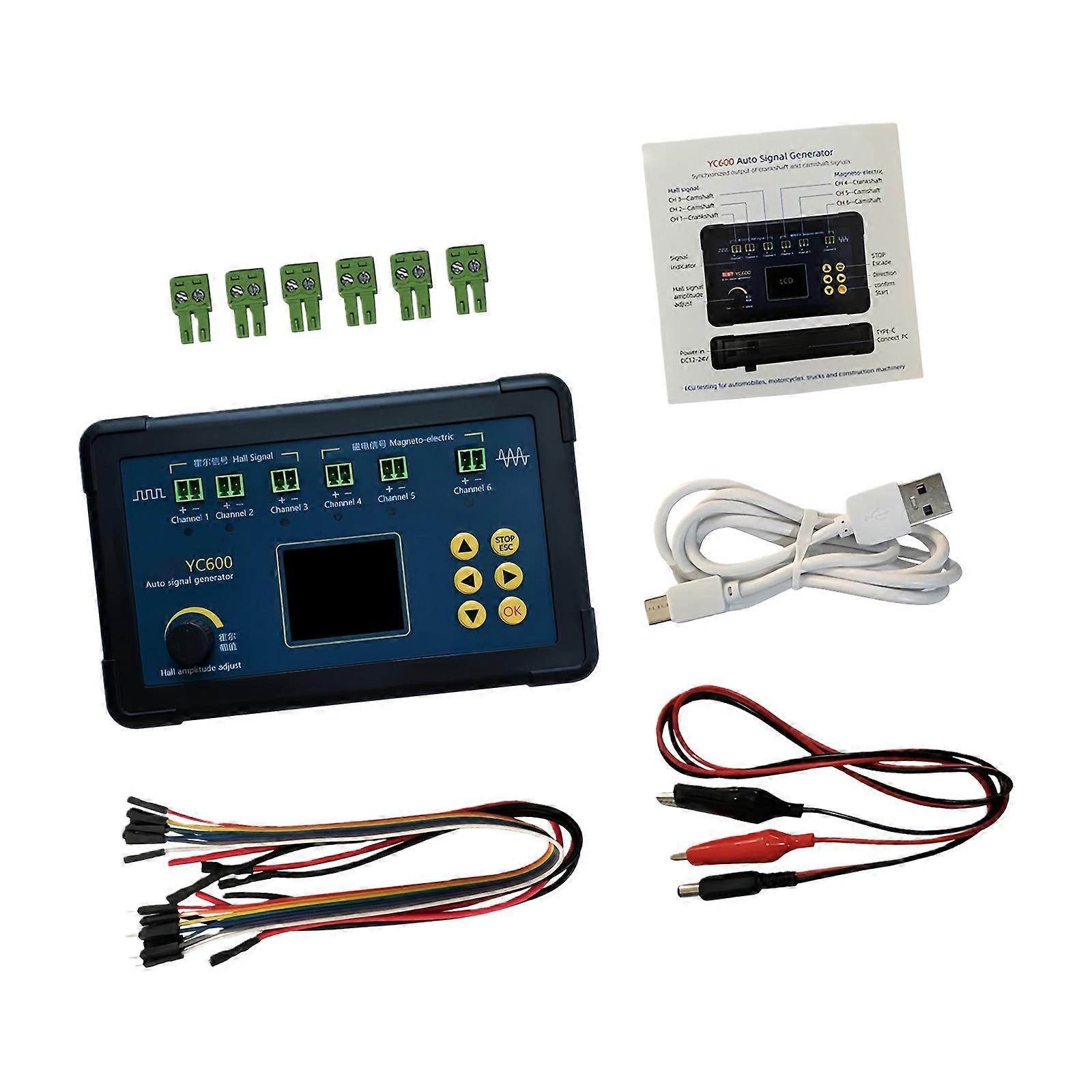 Precise Heat Resistant Signal Generator Tester For Automotive And Motorcycle Crankshaft Camshaft Testing Diagnostic Tool Multicolor