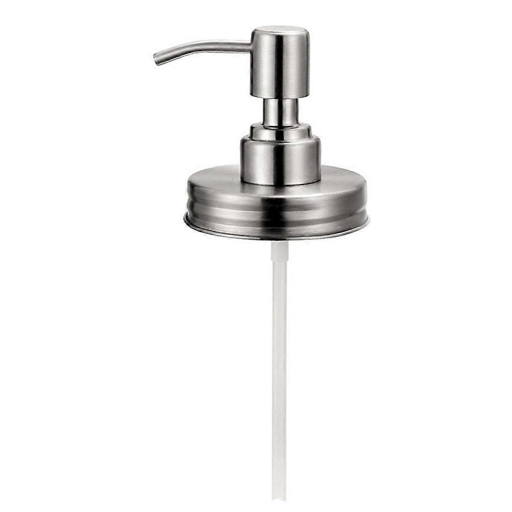 Bathroom Accessories Set Soap Dispenser Pump Replacement 4Pcs Metal Press Type