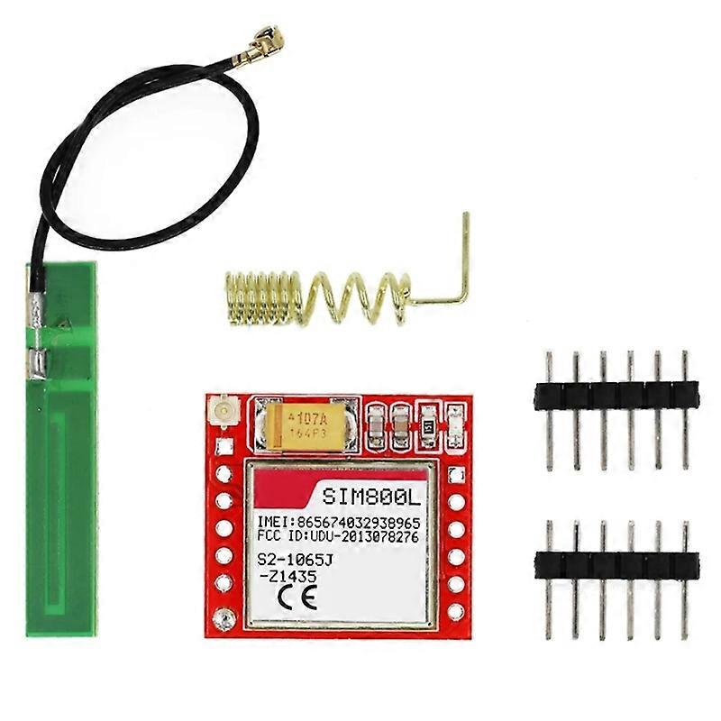 [New] SIM800L GPRS Adapter Board GSM Module Micro SIM Card Core Board GSM Mod