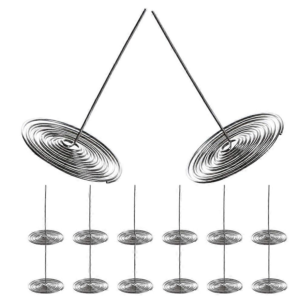 Spring Mesh Tea Strainer Stainless Steel Filter for Teapot 15Pcs