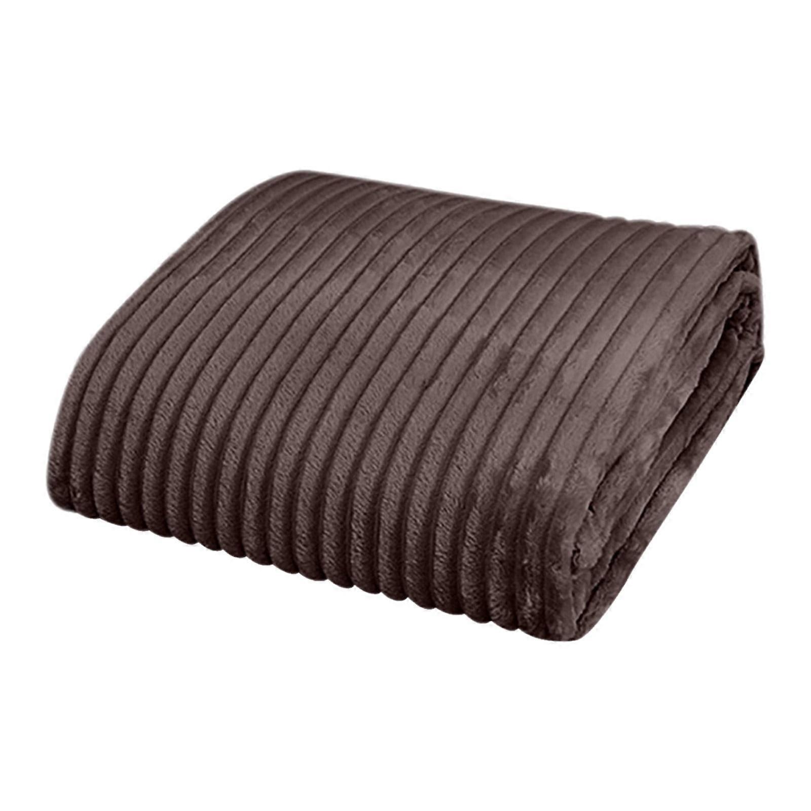 Fall Blankets and Throws Clearnce Flannel Blanket Soft Warm Cozy Bed Blanket Plush Sofa Throw Blanket