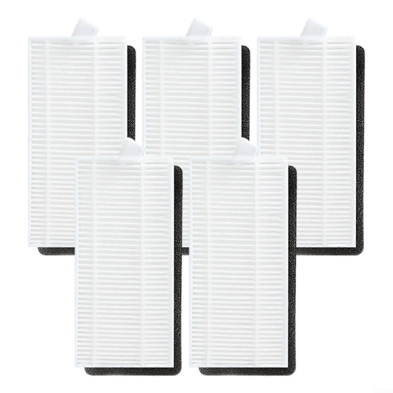 5 Pack Replacement Vacuum Filters for L200 Robot Cleaner, Dust Collection Accessories