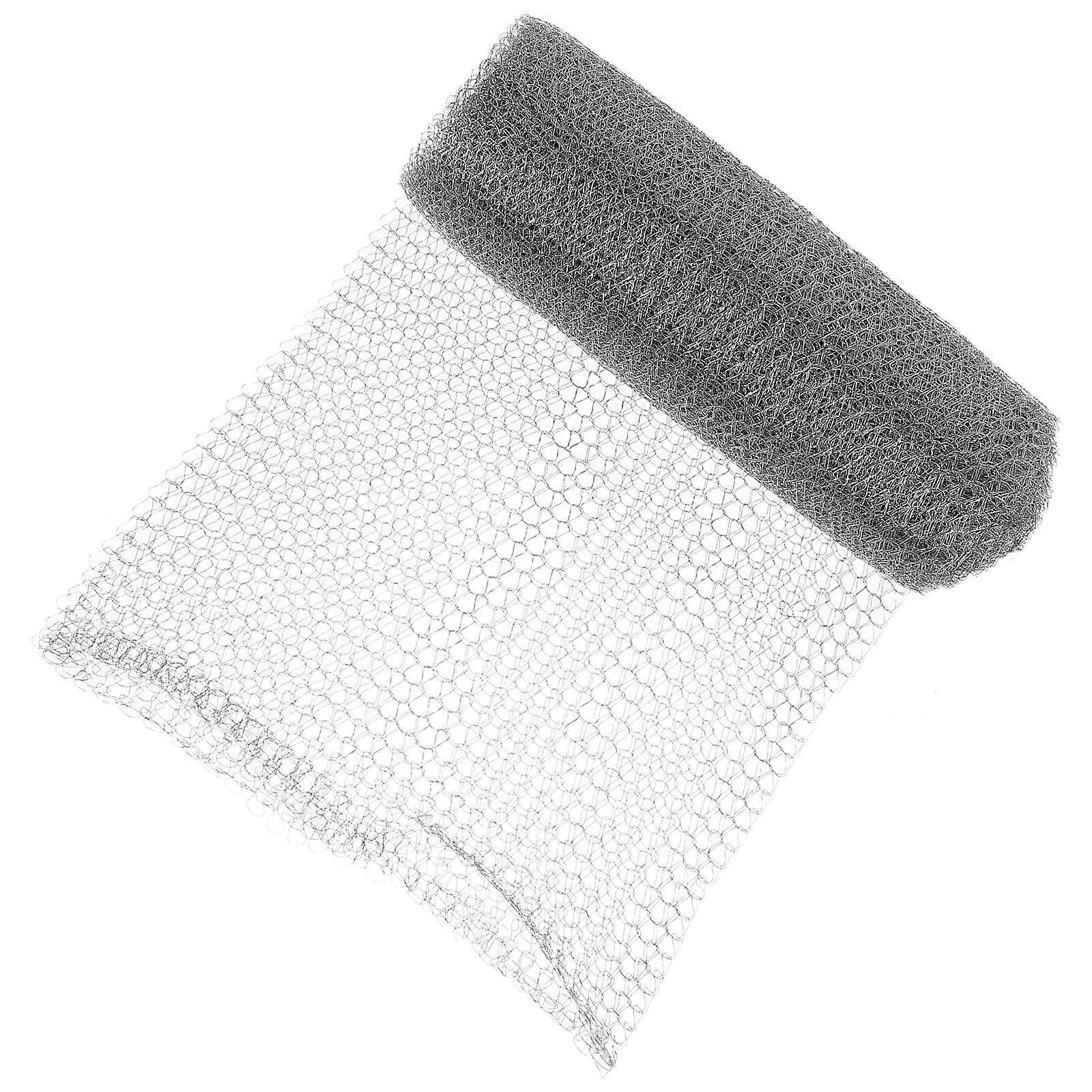 1 Roll Wire Mesh Hole Filler Rustfritt stål Wire Mesh DIY gnager hullfyller for mus kontroll