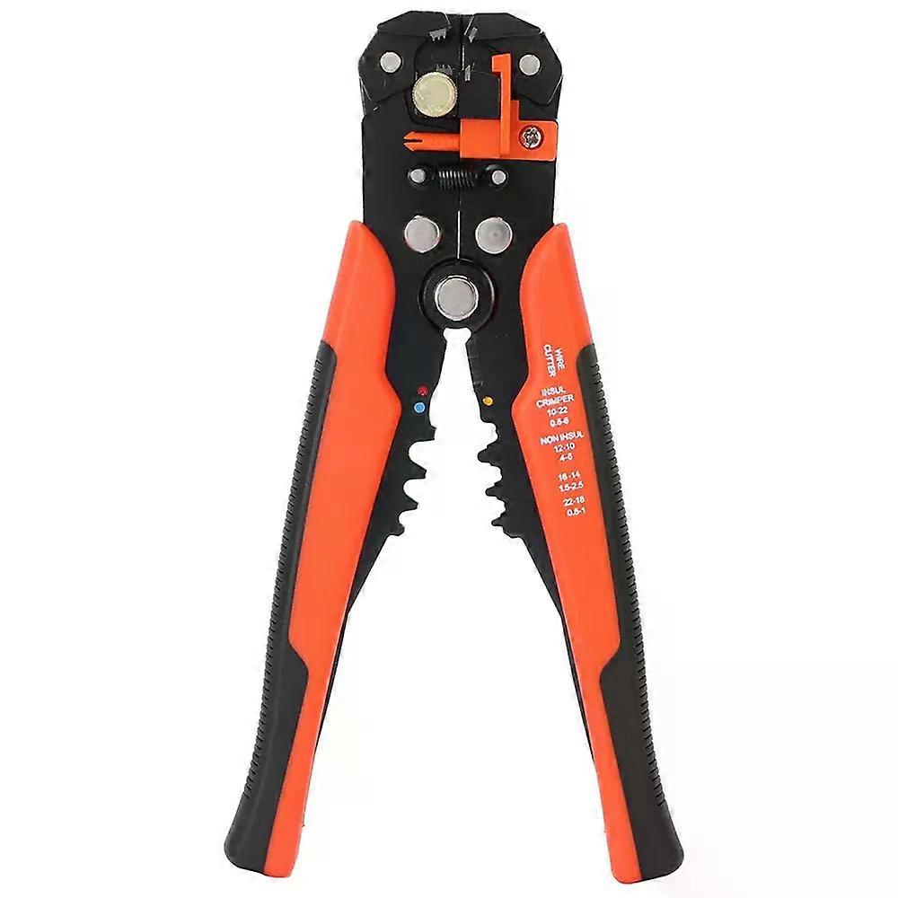 Crimper Cable Cutter Adjustable Automatic Wire Stripper Multifunctional Stripping Cutting Crimping Pliers Terminal Hand Tool