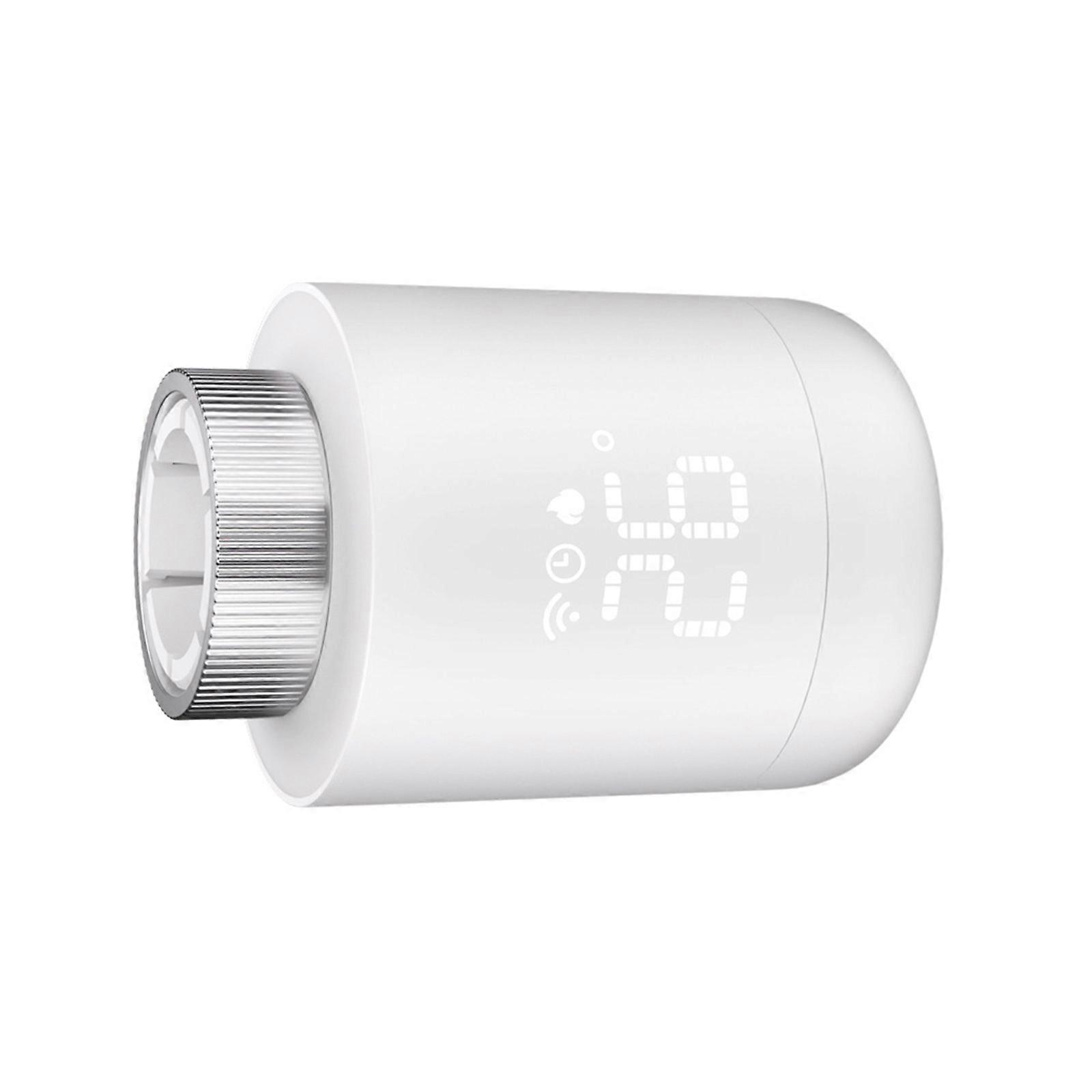 Programmable Temperature Controller Thermostat for Tuya ZigBee Intelligent Radiators Actuators APP Control  White