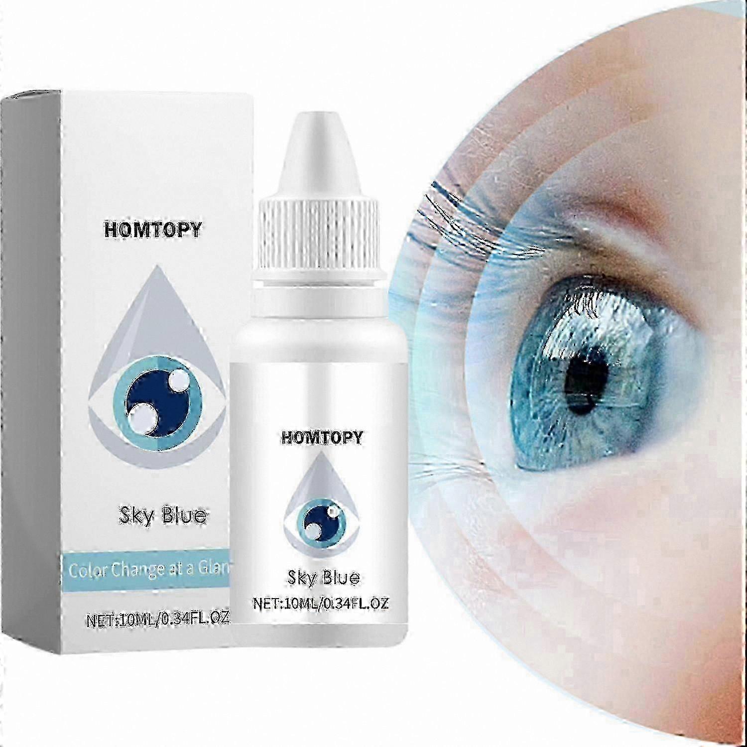 Natural Eye Color Enhancer, 10ml Safe Formula for Vibrant Transformation, Suitable for Men and Women
