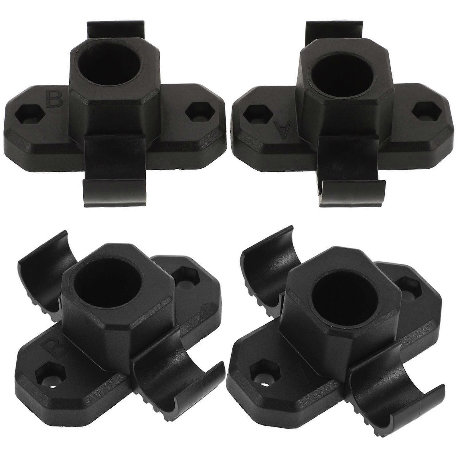 Outdoor Table Leg Connector for Foldable Table Leg Mounting Connection Hardware 4Pcs