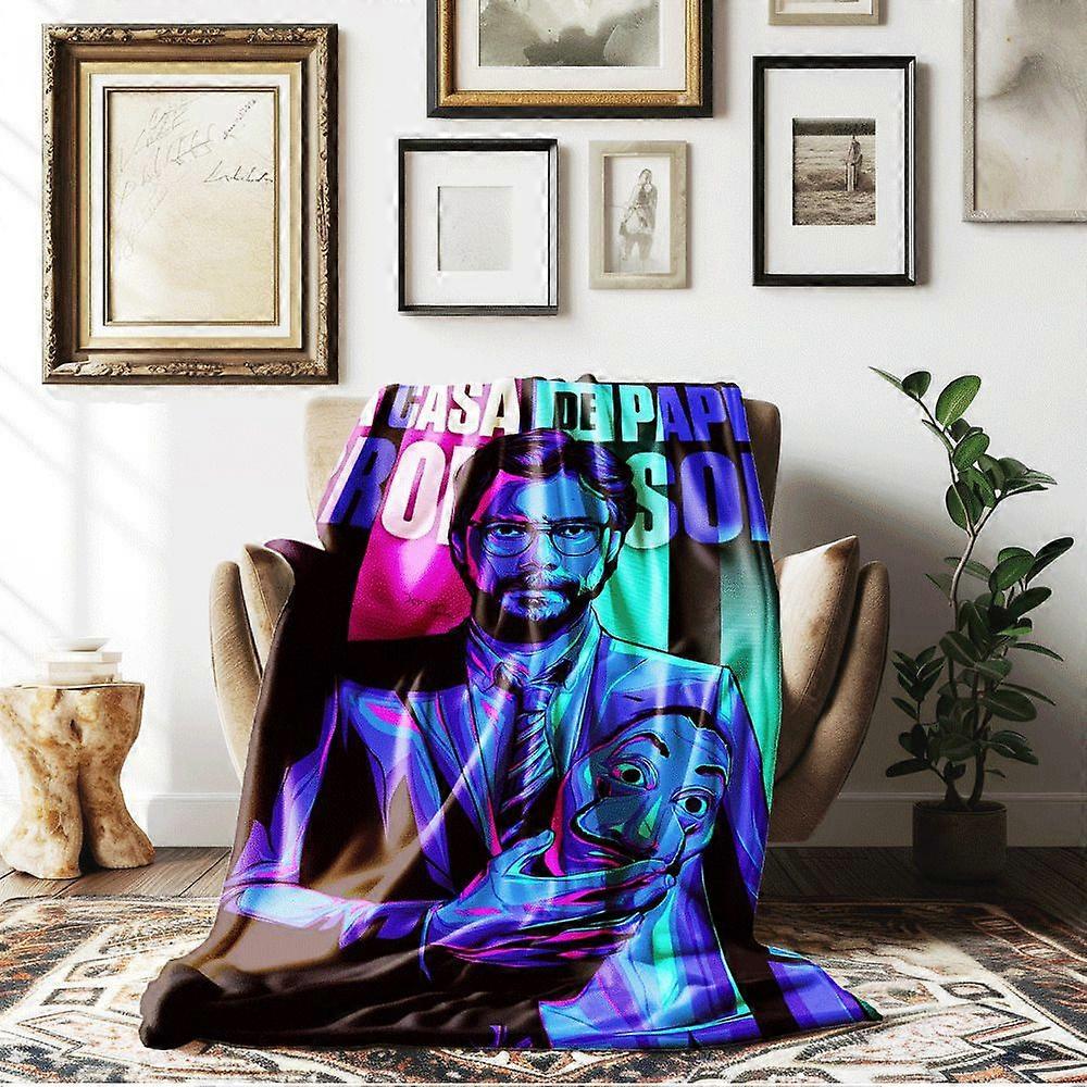 The Notebook Professor Inspired HD Digital Print Flannel Blanket, a Multifunctional Warm Nap Throw Suitable for All Seas-LAMGD57