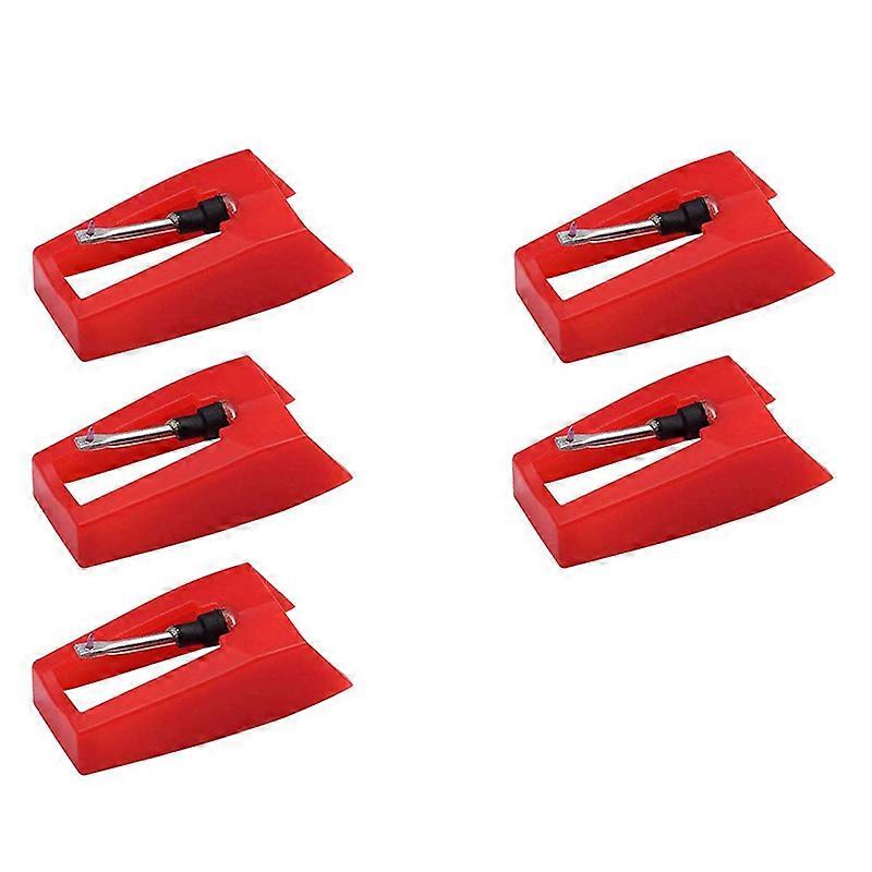 LP Phonograph Record Player Stylus Needle Replacement,5 Pcs Stylus Turntable Needle for Record Turntable Player