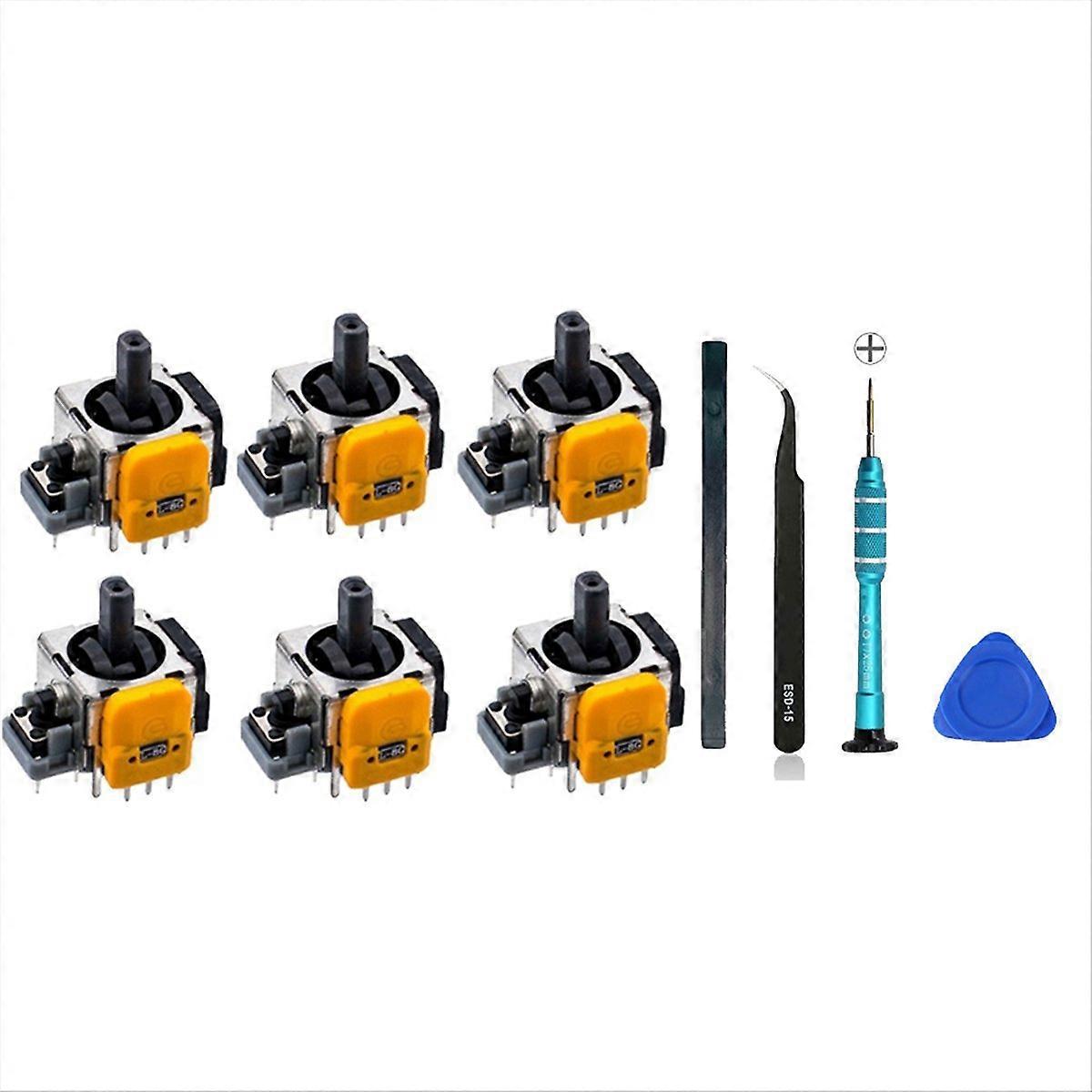 6PCS Joysticks With Screwdriver For One//X Joysticks