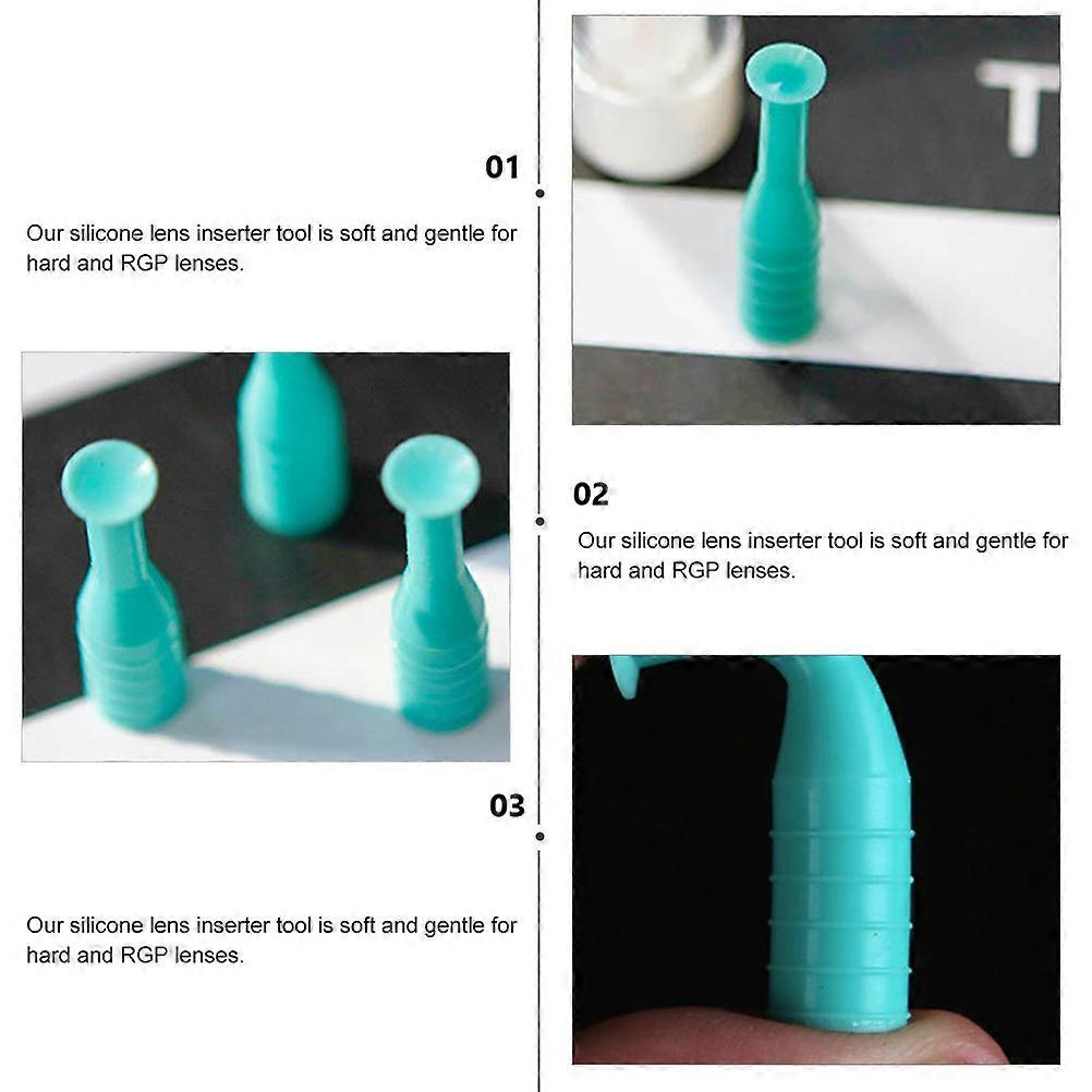 6pcs Lenses Suction Lenses Inserter Remover Suction with Bottle