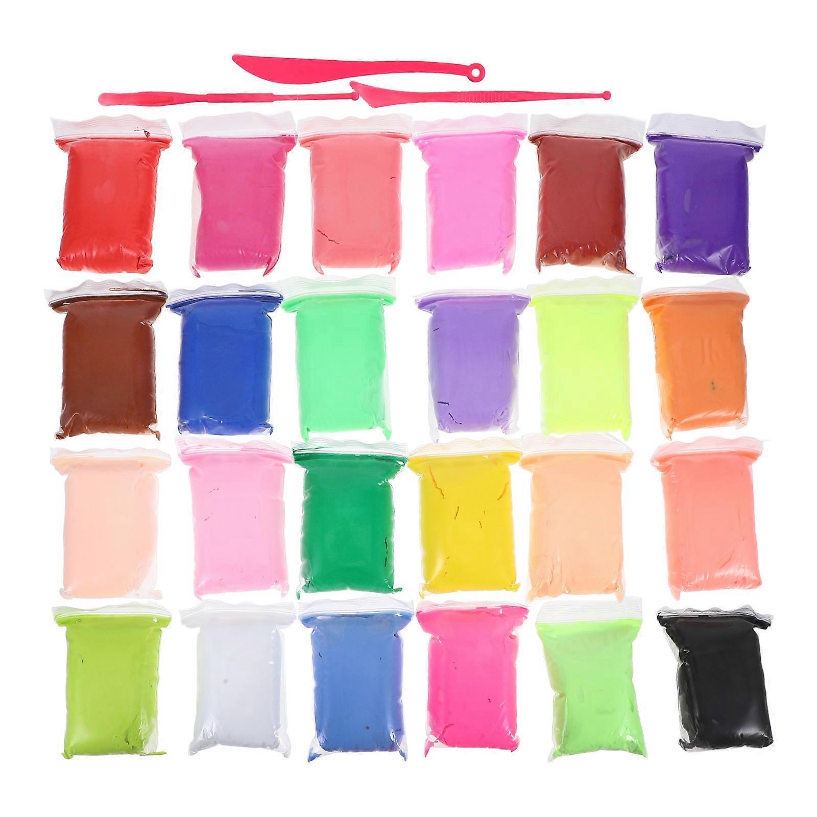 Modeling Clay Set for Kids with 24 Dry Clay for Art Projects