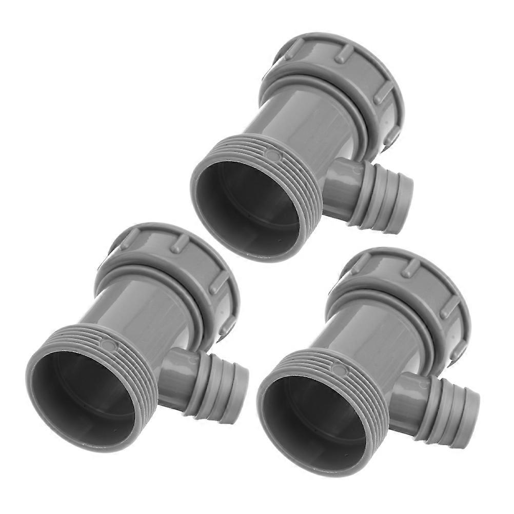 Sink Overflow Pipe Accessories Single Sink Water Adapter for Overflow Pipe Use 3Pcs