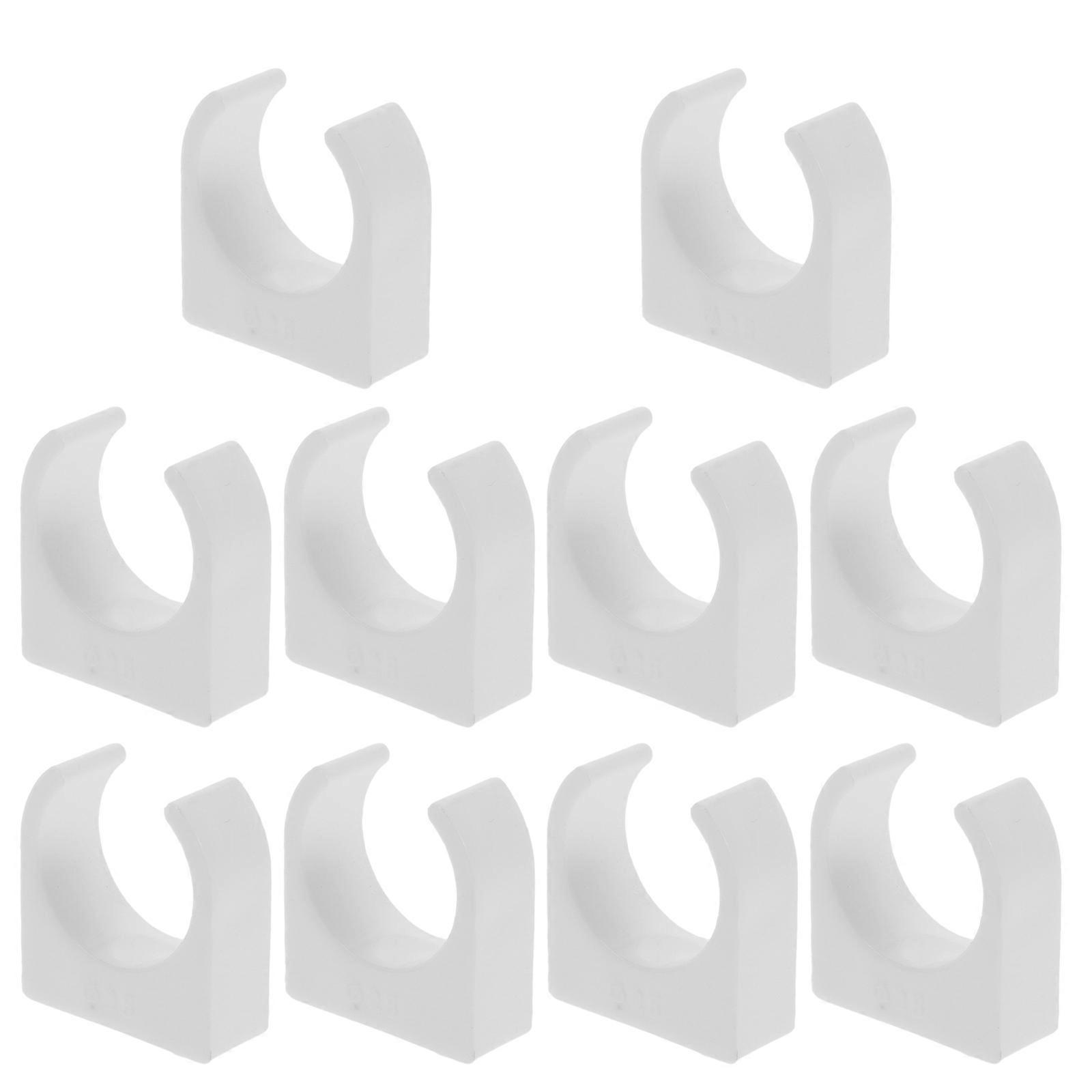 Motor Base Holder White Plastic for Mounting 30Pcs DIY Model Bracket