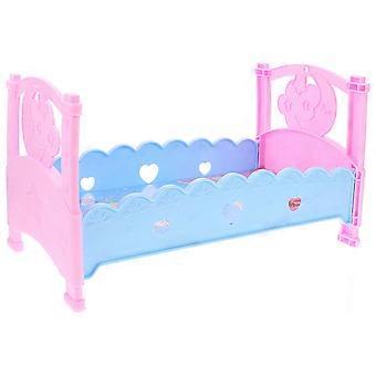 Baby Toy Bed Doll Bed Designed for Kids Playing with Simulation Accessories