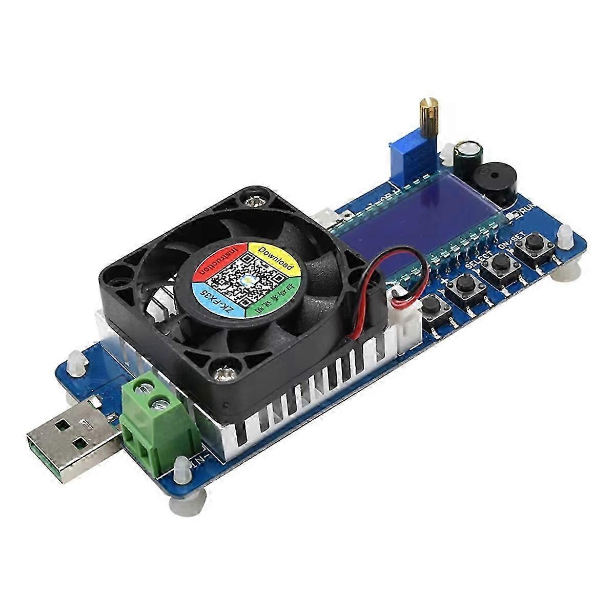 Battery Capacity Tester FX35 5A 35W Electronic Load Tester