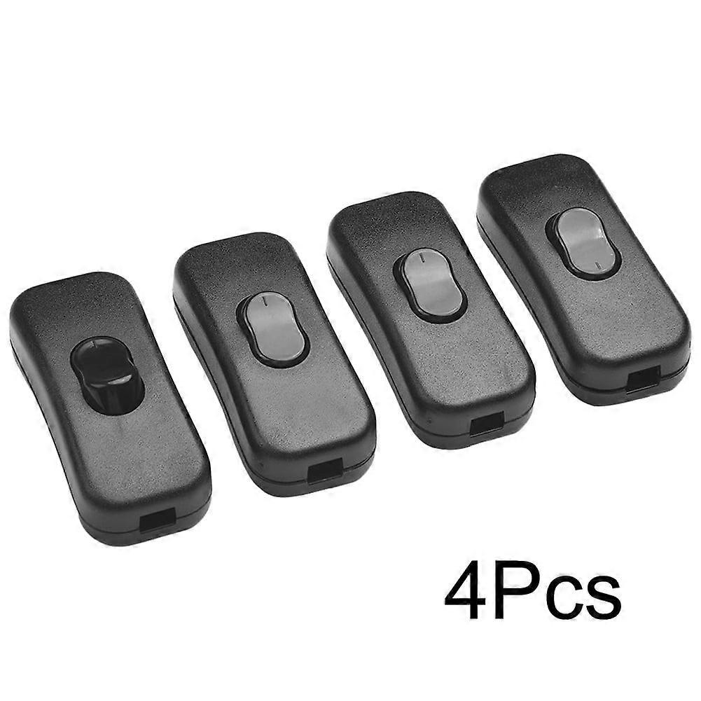 Inline Wire Switch DPST Control Light Switch for Bedroom Desk Lamp LED Light